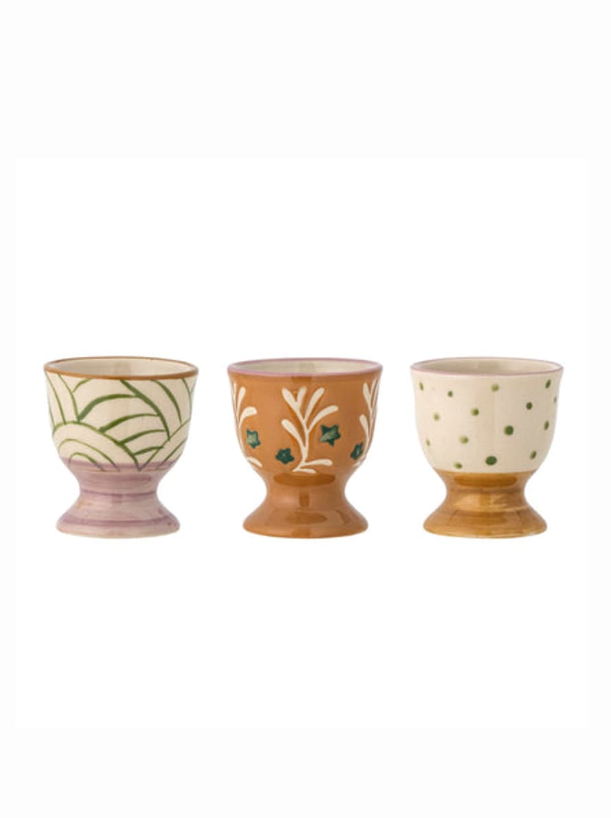 Bloomingville Vincent Hand-Painted Stoneware Eggcup