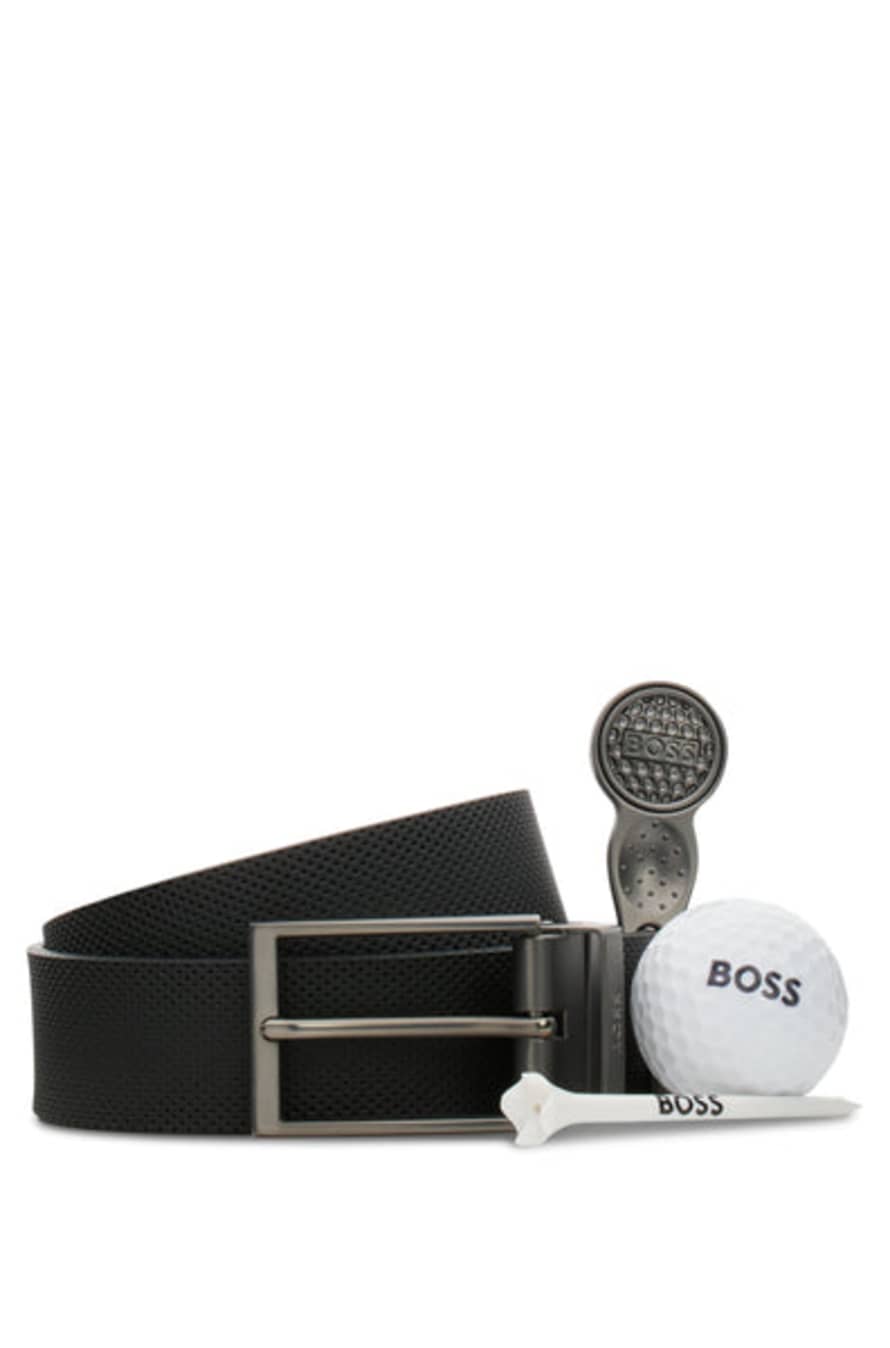 Hugo Boss Boss - Reversible Leather Belt And Golf Accessories Gift Set 50516805 004