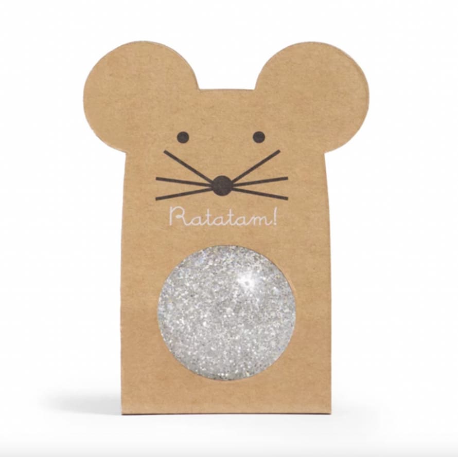Ratatam Mouse Silver Bounce Ball 43mm