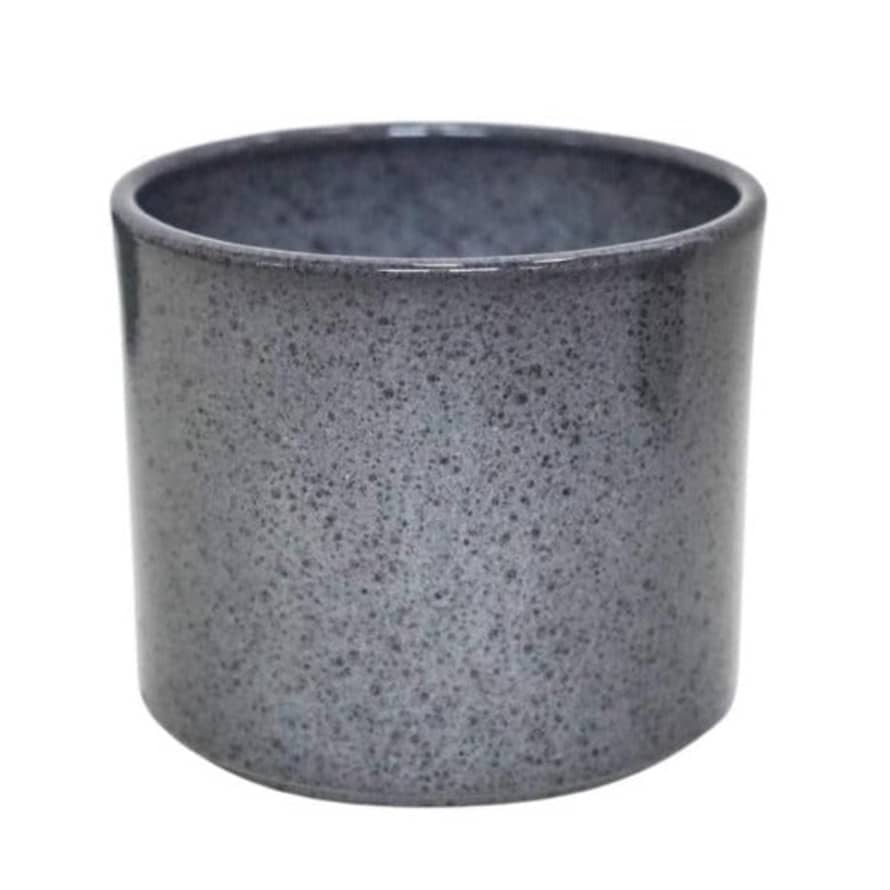 Ivyline Remi Grey Reactive Glaze Pot