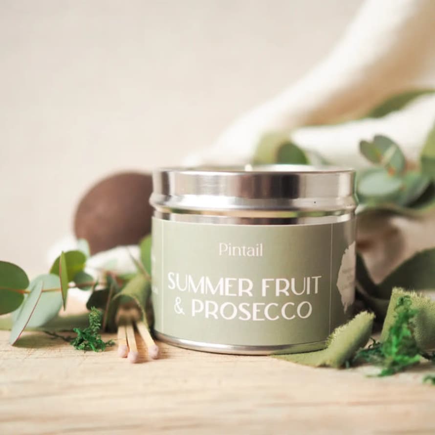 Pintail Summer Fruit And Prosecco Paint Pot Candle