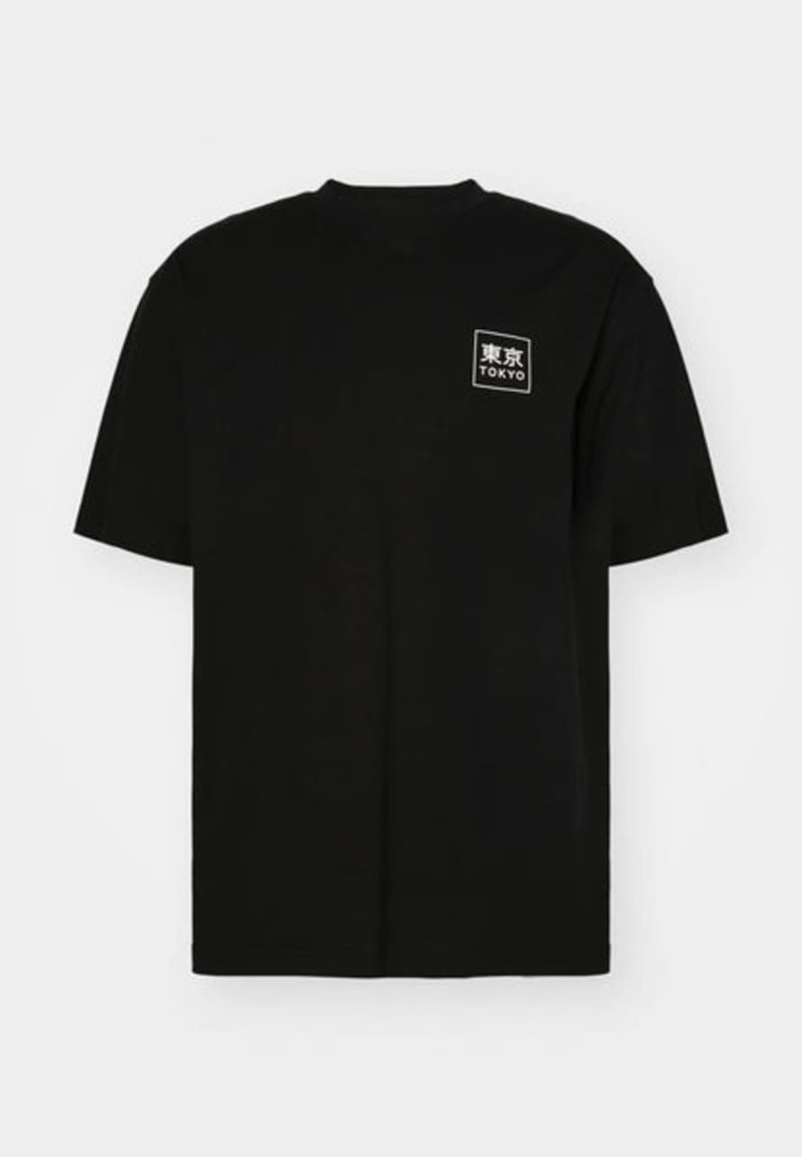 Only & Sons Japan Print T-shirt Black