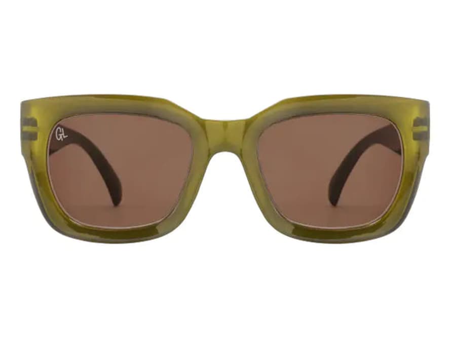 Goodlookers Sunglasses Polarised 'jordan' Olive