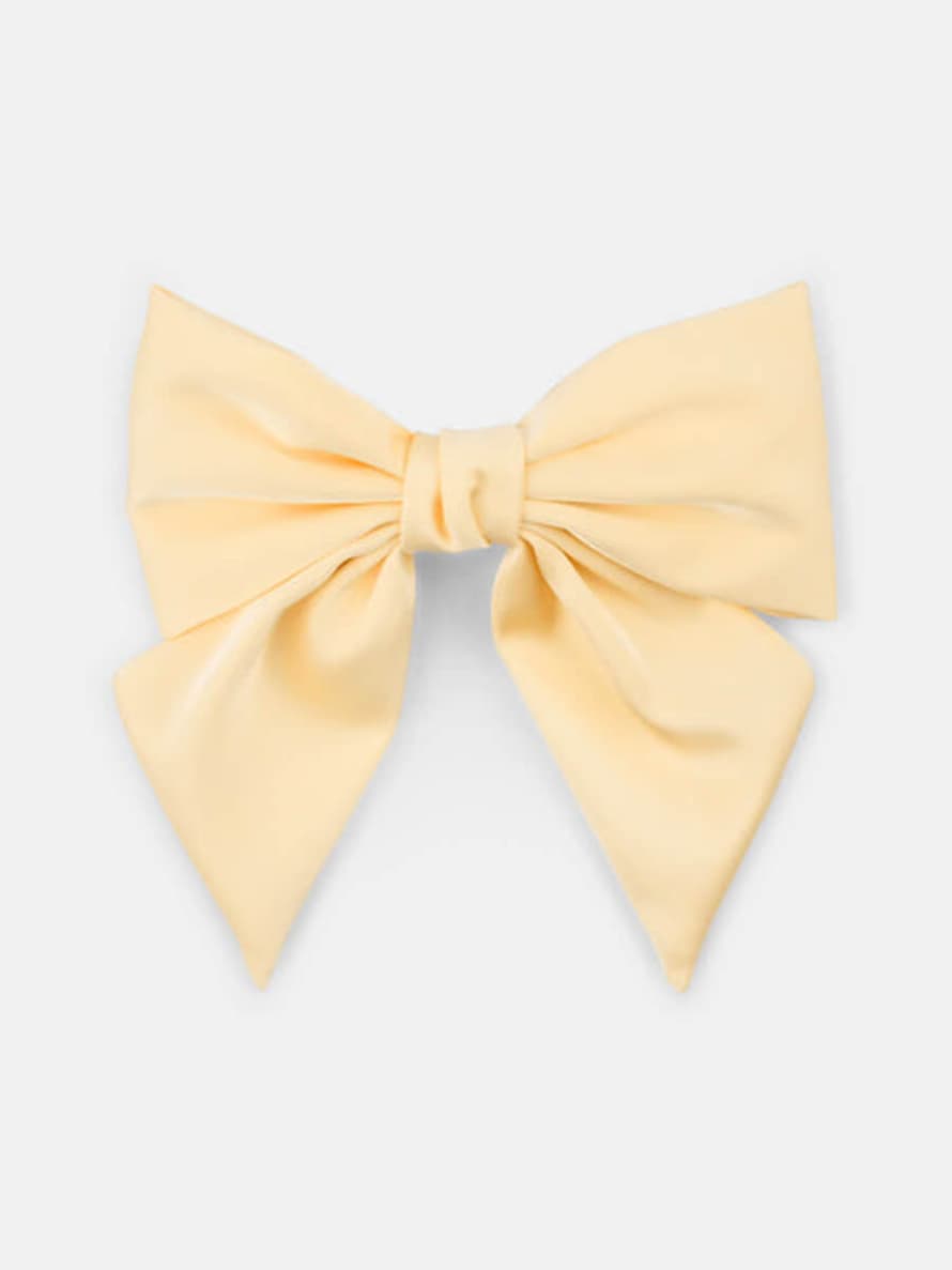 Sui Ava Smooth Bow - Light Yellow