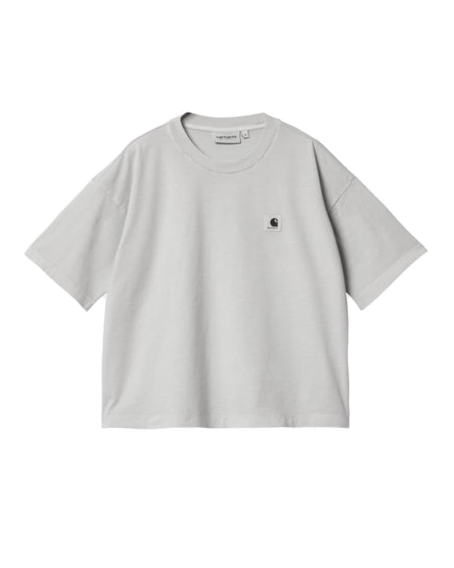 Carhartt Camiseta W Ss Nelson - Sonic Silver (garment Dyed)