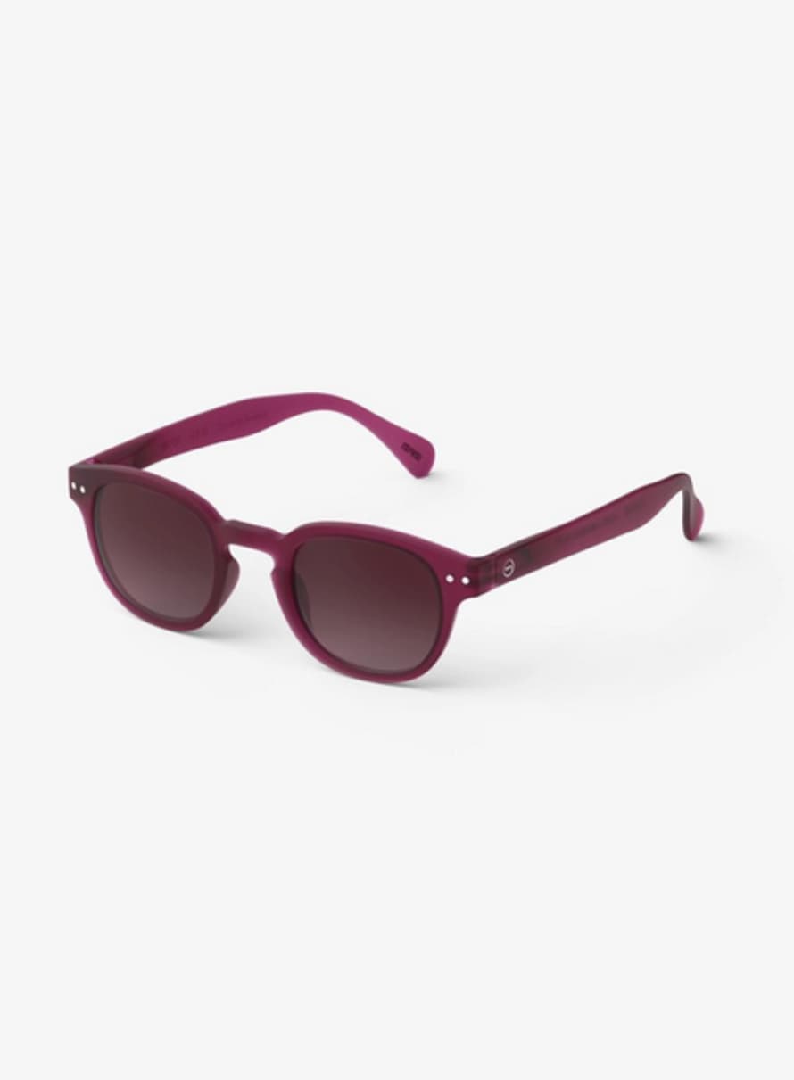 IZIPIZI #c Sunglasses In Antique Purple From