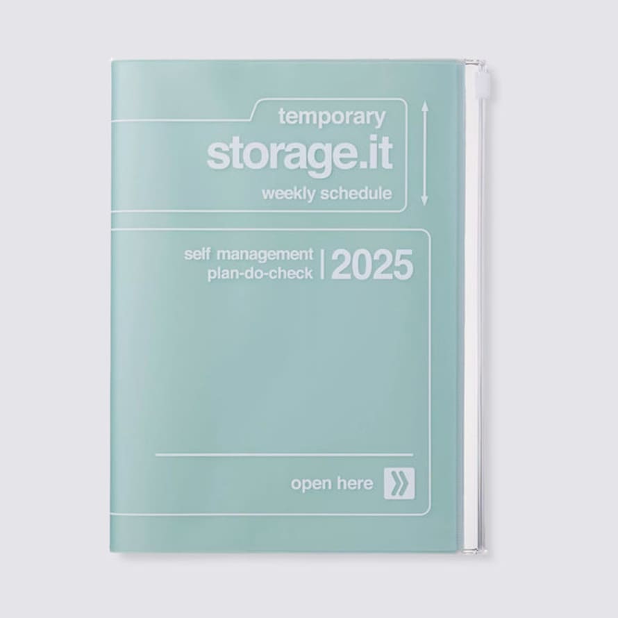 Mark's  2024-2025 Storage.it Weekly A5 Diary - Mint