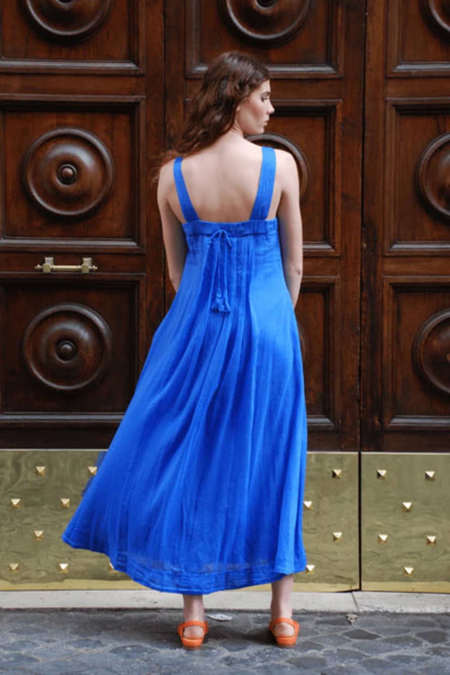19.61 Milano Ilmar Dress - Cobalt Blue