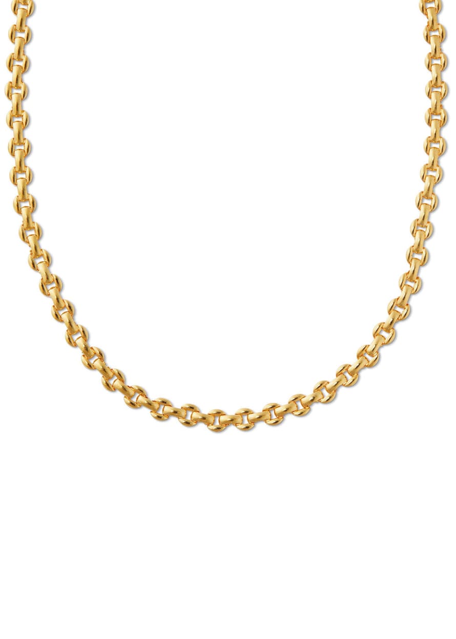 Orelia Heritage Link Chain Necklace
