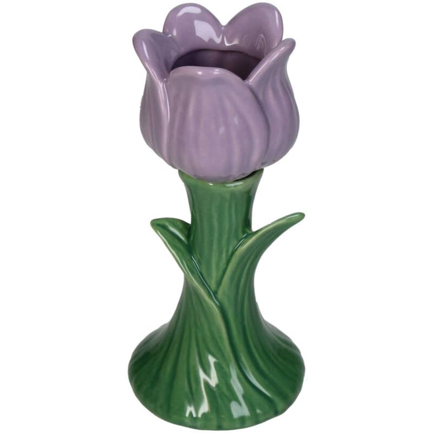 Kersten Lilac Tulip Ceramic Vase