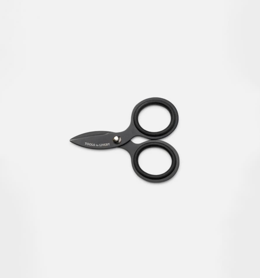 Tools To Liveby Japanese Coated Stainless Steel Scissors, Black 3”