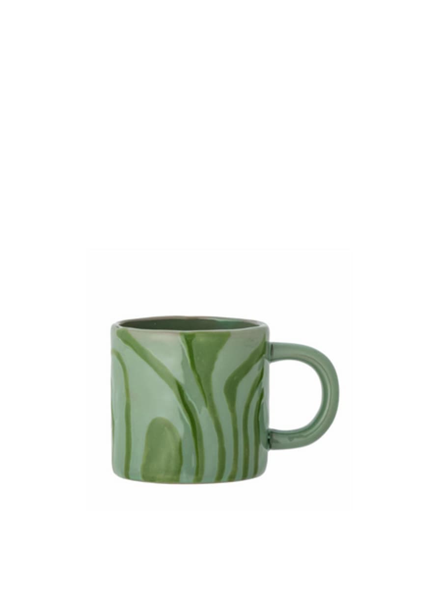 Bloomingville Ninka Green Stoneware Mug