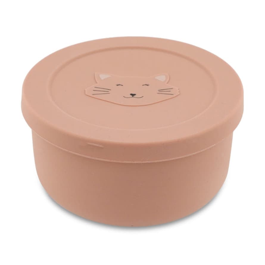 Trixie Silicone Snack Pot with Lid - Mrs. Cat
