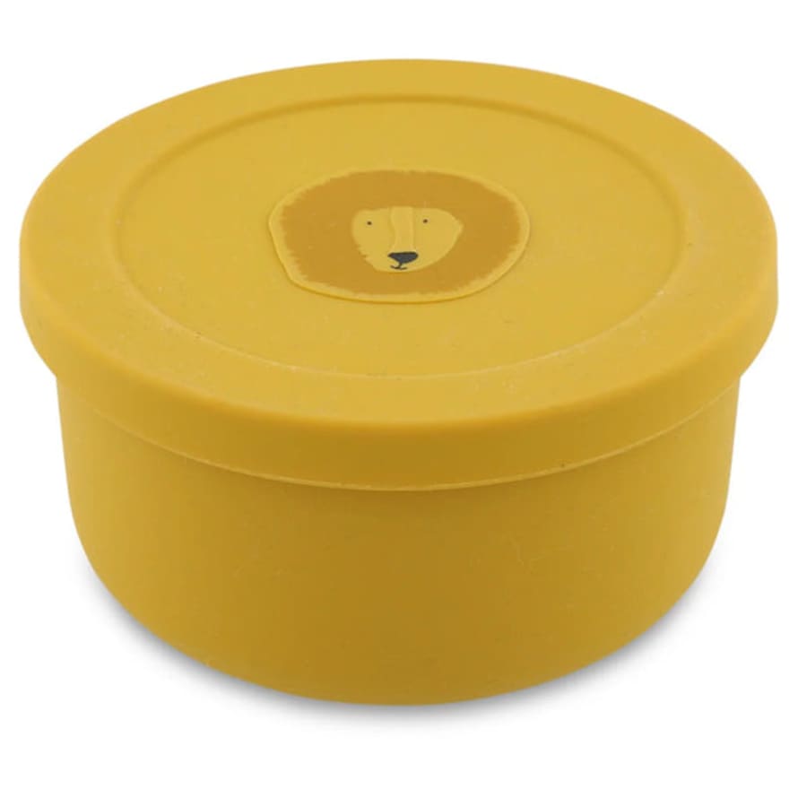 Trixie Silicone Snack Pot with Lid - Mr. Lion