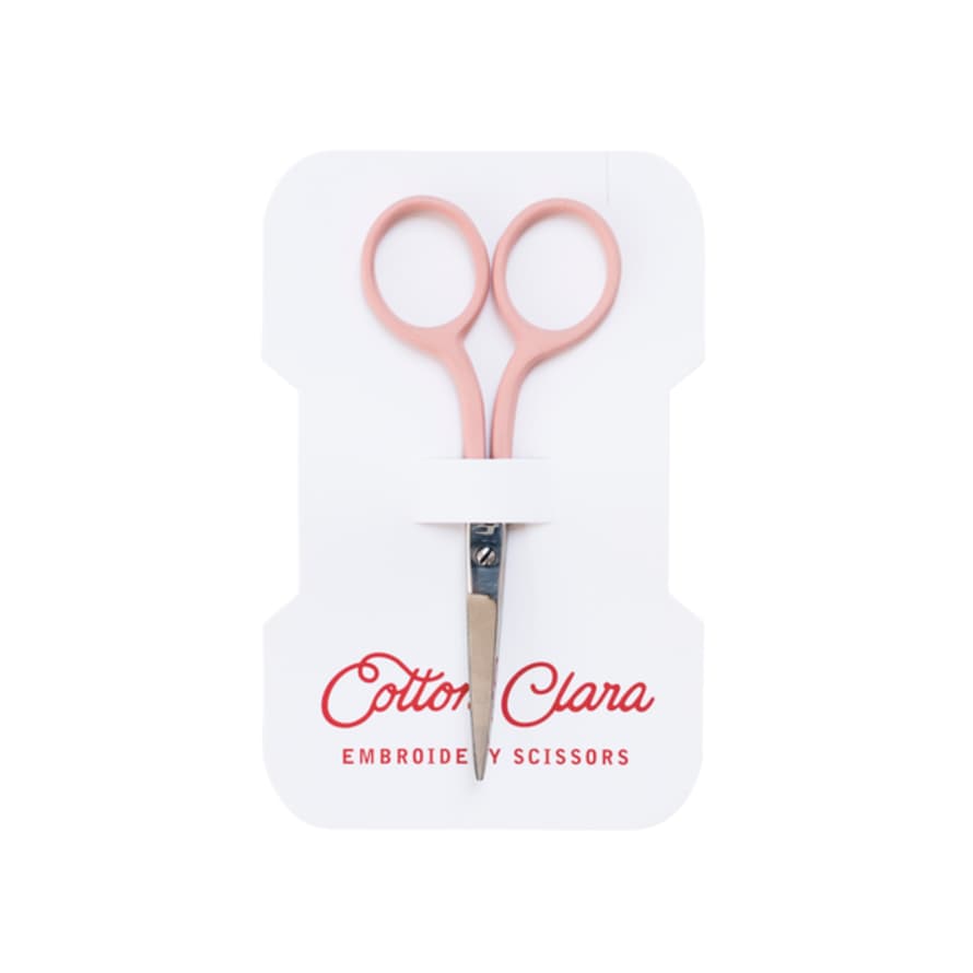 Cotton Clara Embroidery Scissors Dusty Pink