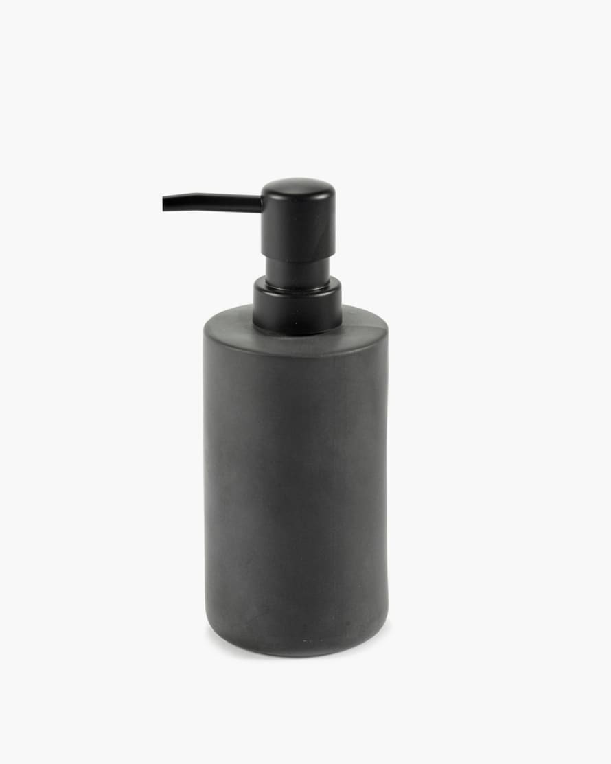 Serax 7 x 7 x 18cm Dark Gray Cose Soap Dispenser