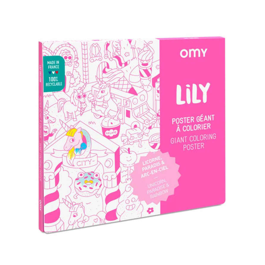 OMY Poster Géant Lily