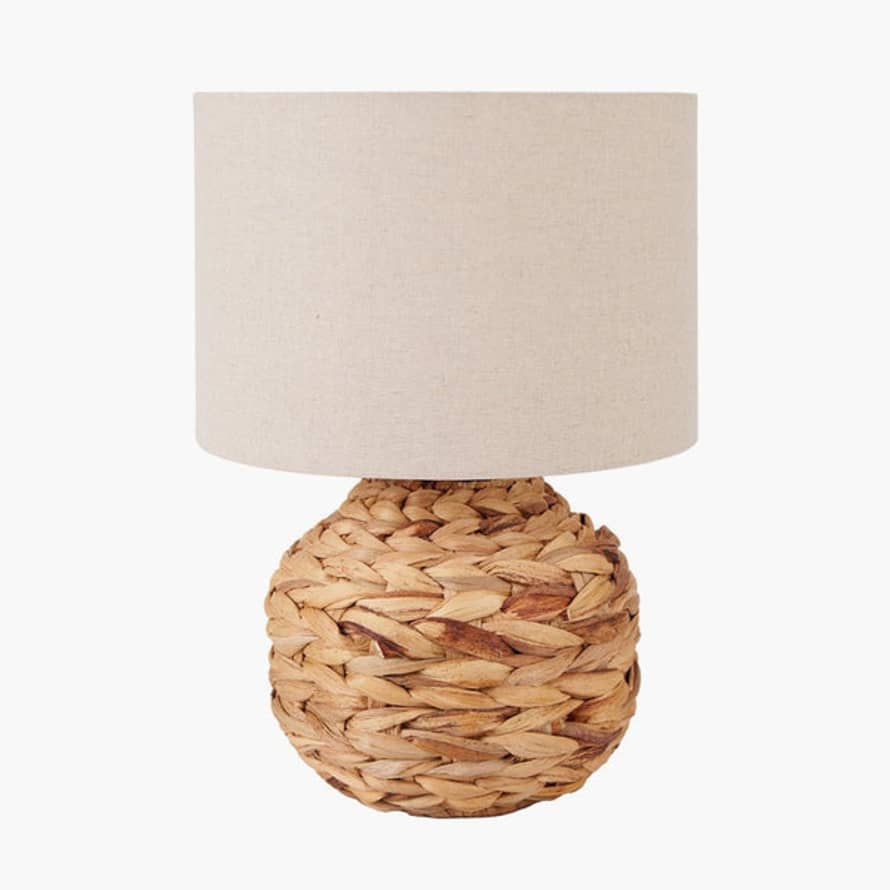 Distinctly Living Fidenza Natural Aited Water Hyacinth Table Lamp