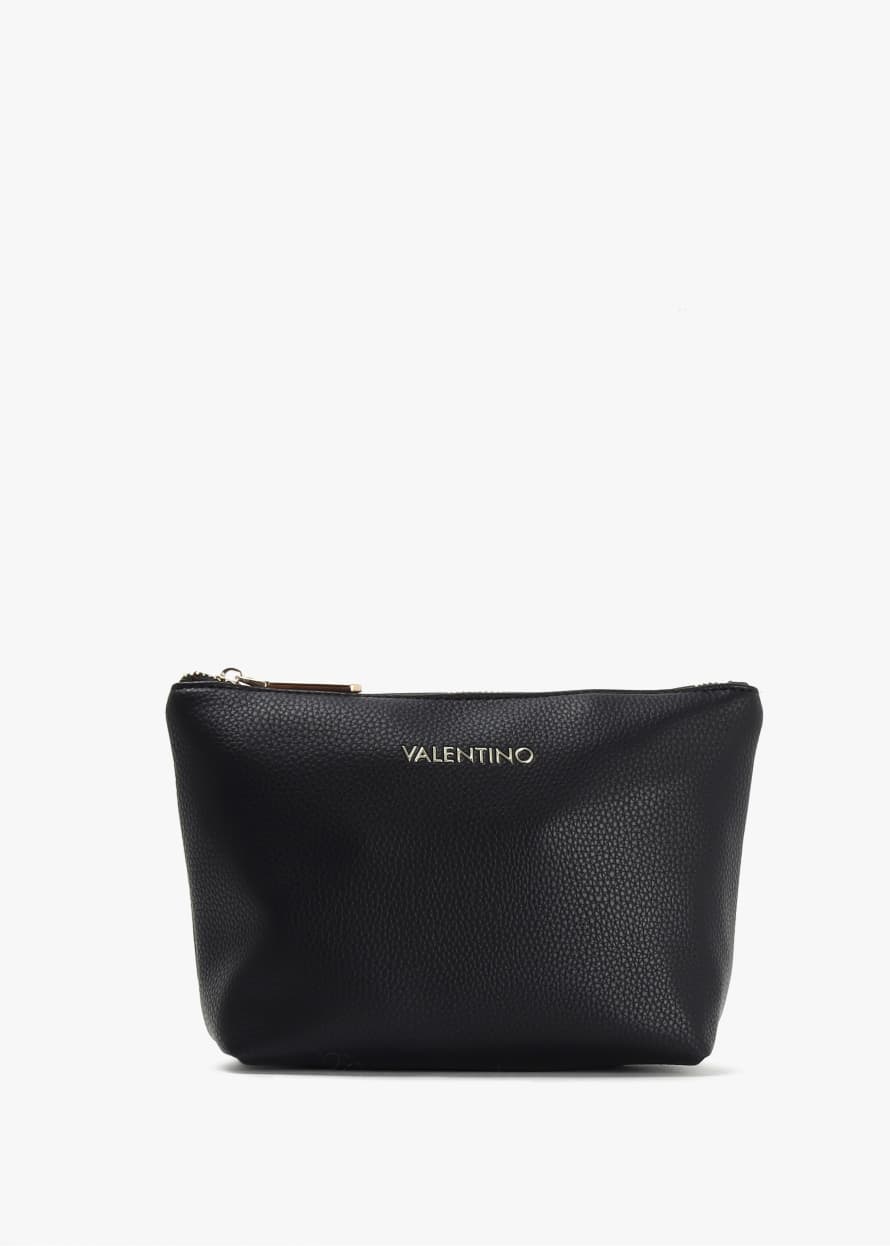 Valentino Womens Ring Cosmetic Pouch In Nero