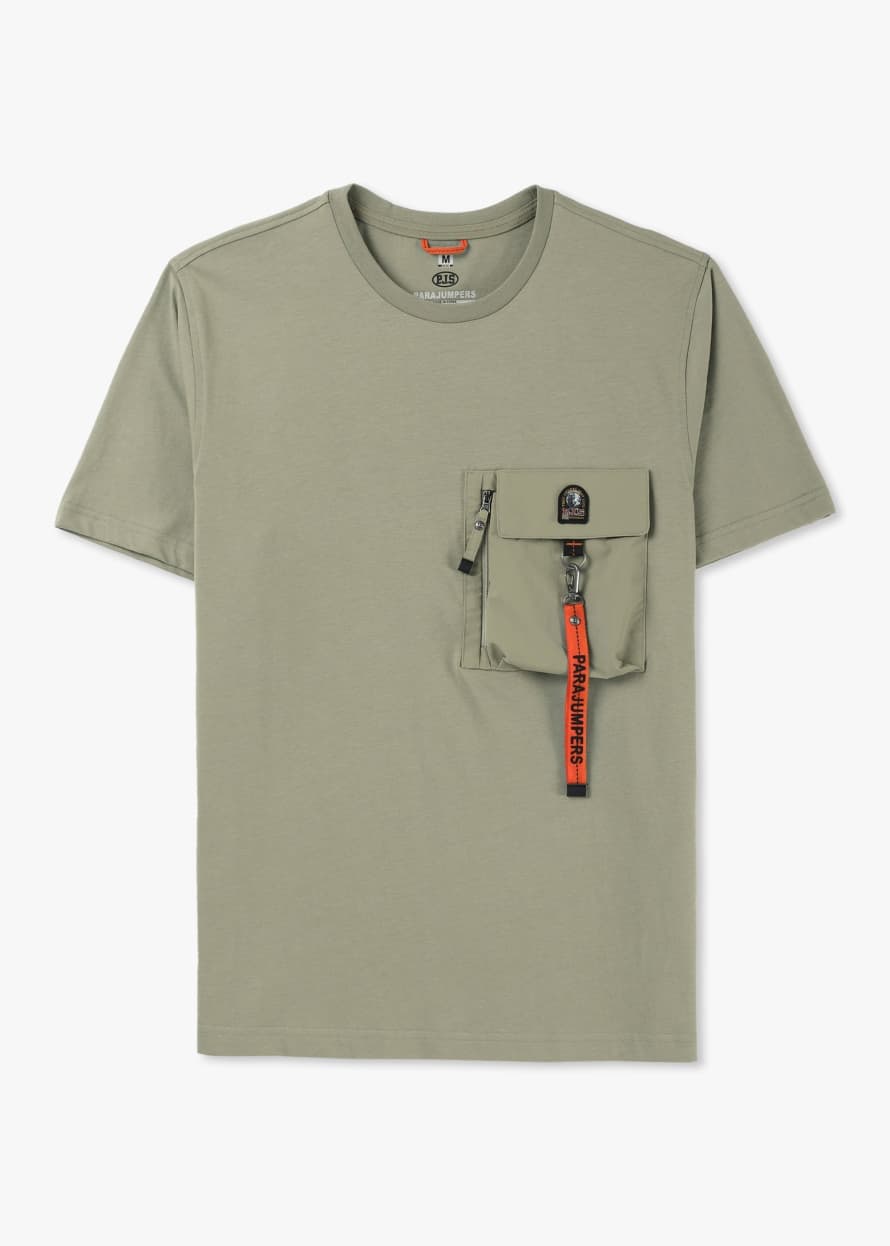 Parajumpers Mens Mojave T-Shirt In Sage