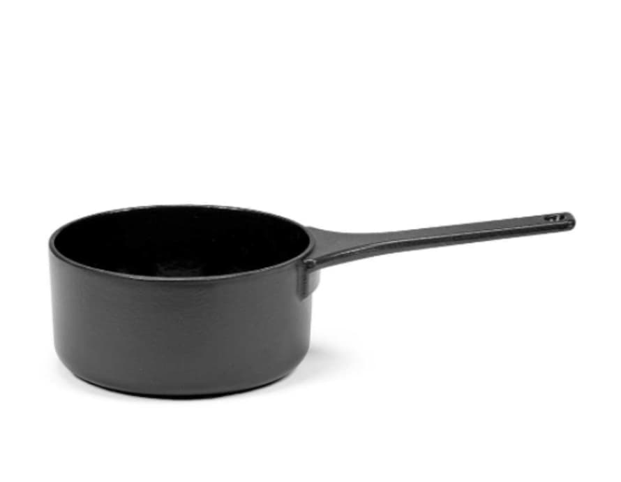 Serax Small Black Cast Iron Surface Sauce Pan
