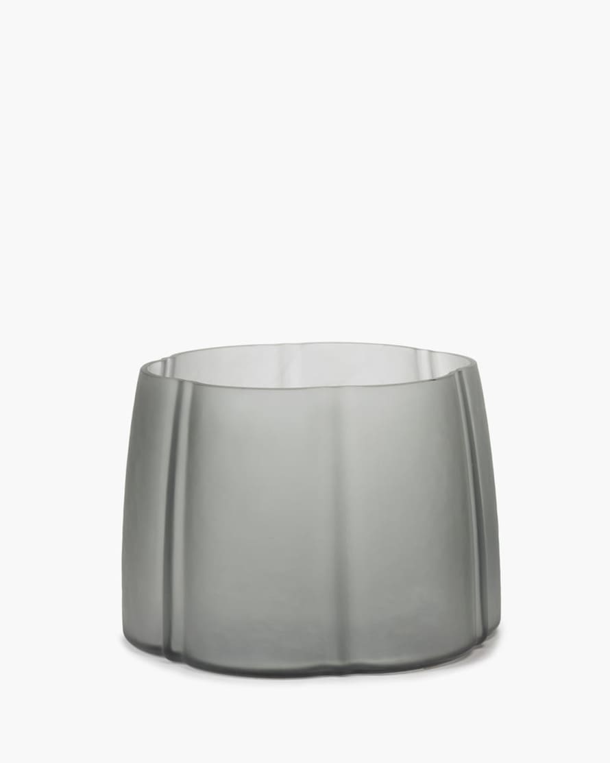 Serax Dark Grey Shapes Vase by Piet Boon 