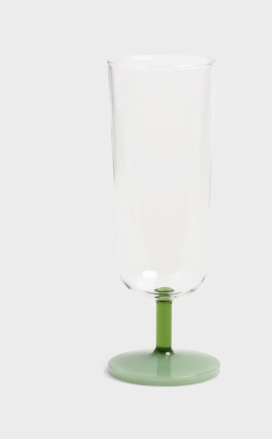 &klevering Green Flute Mingle Glass