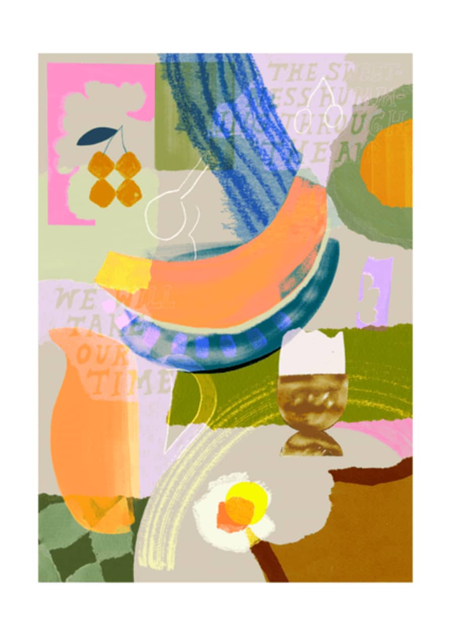 Lucy Sherston Breakfast Time Print