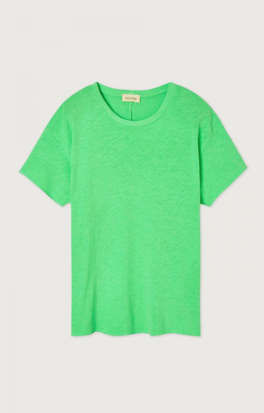 American Vintage Fluorescent Parakeet Sonoma Womens T Shirt