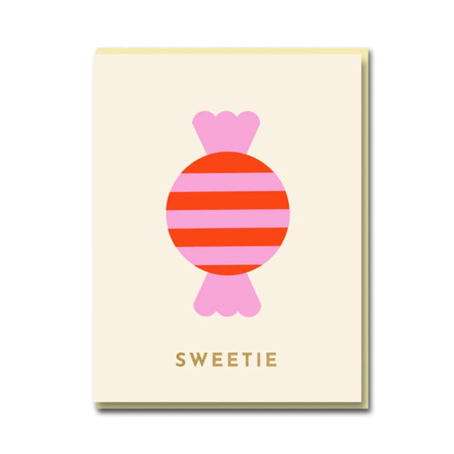 1973 Darling Clementine Sparkle and Spin Sweetie Greeting Card