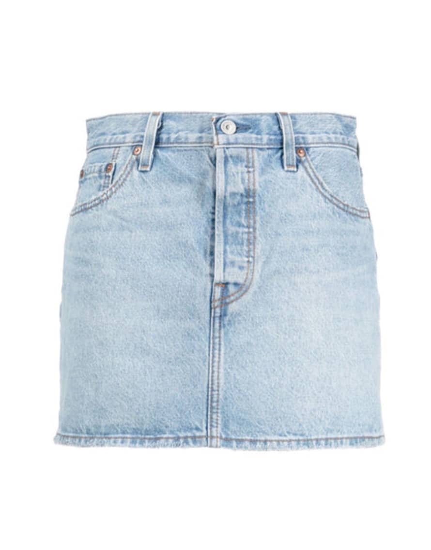 Levi's Skirt For Woman A4694 0003 Blue