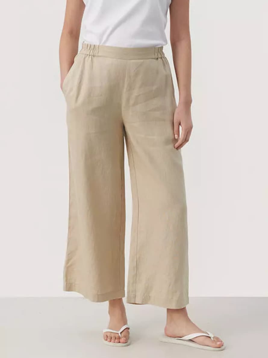Part Two Petrines Trousers White Pepper