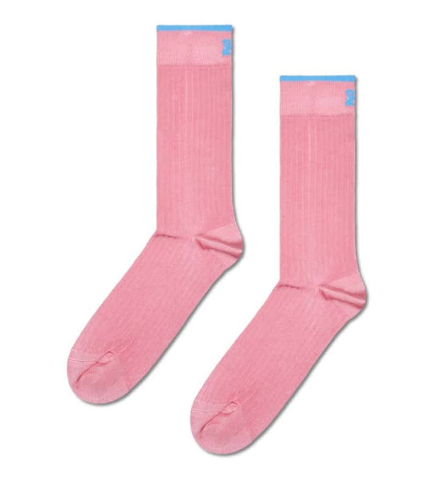 Happy Socks  Light Pink Slinky Socks