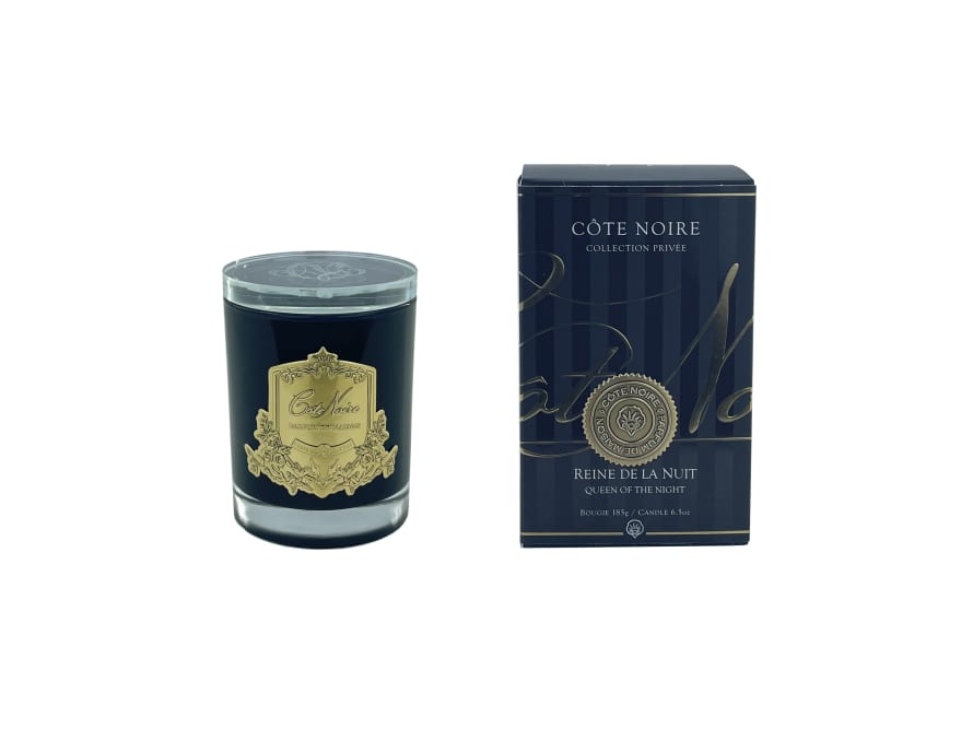 Cote Noire Queen of the Night 185g Soy Blend Candle - Gold