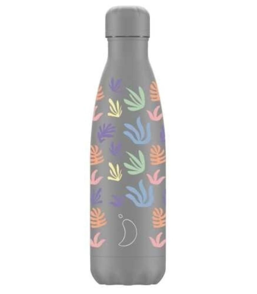 Chilly's 500ml Fern Printed Stainless Steel Bottle