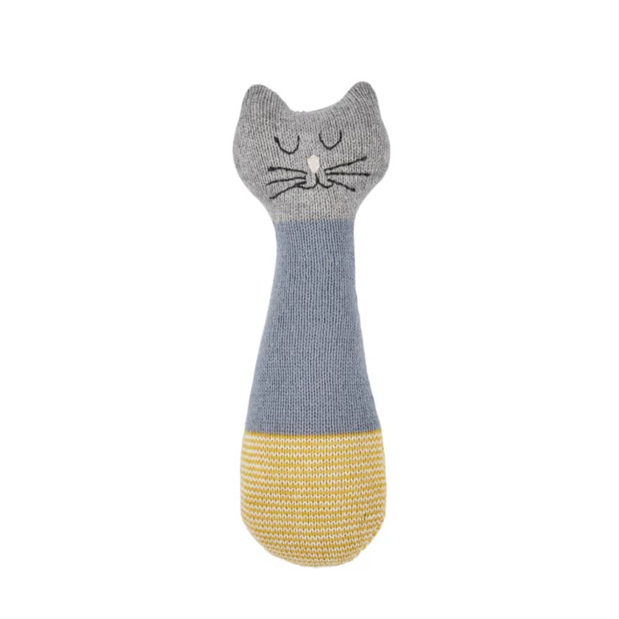 Sophie Home Cat Rattle in Blue