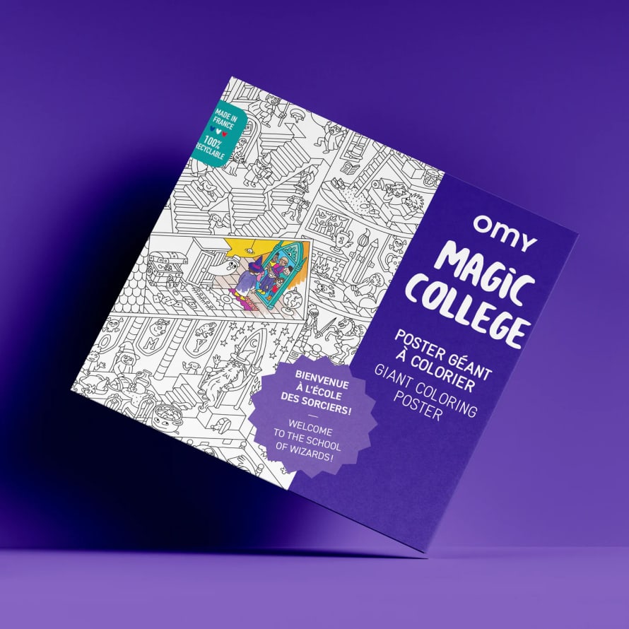 OMY Giant Poster - Magic College