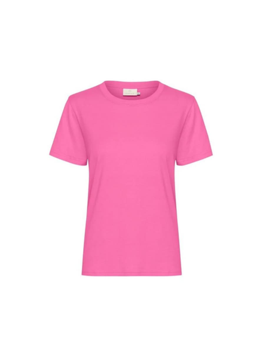KAFFE Marin T-shirt In Rose Violet From