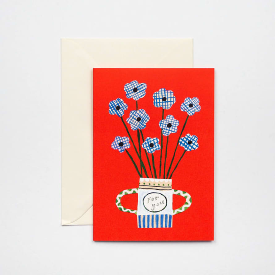 Hadley Paper Goods Flowers For You Card