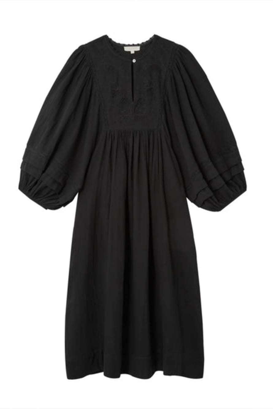Faune Josephine Black Dress