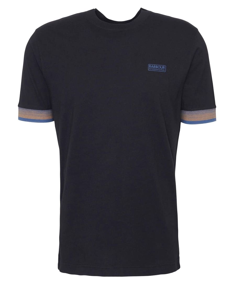 Barbour Black and Blue Rothko T Shirt