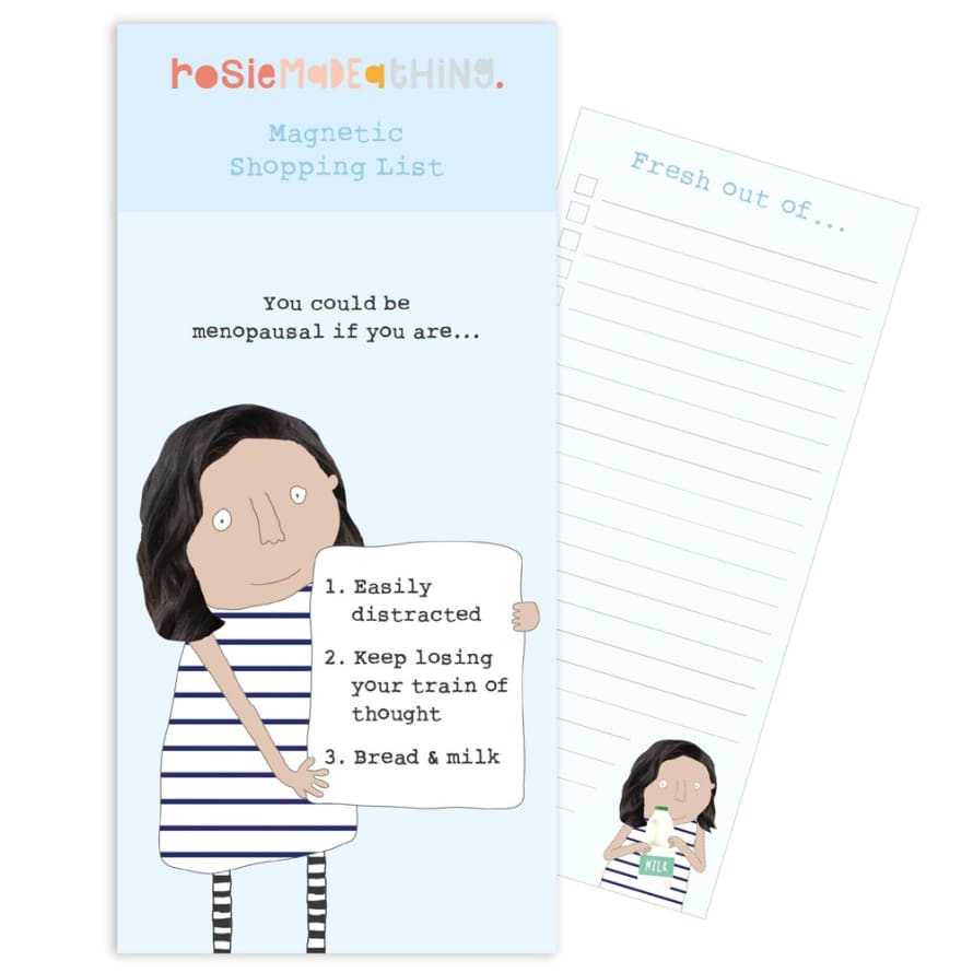 Rosie Made A Thing Menopause Magnetic Notepad