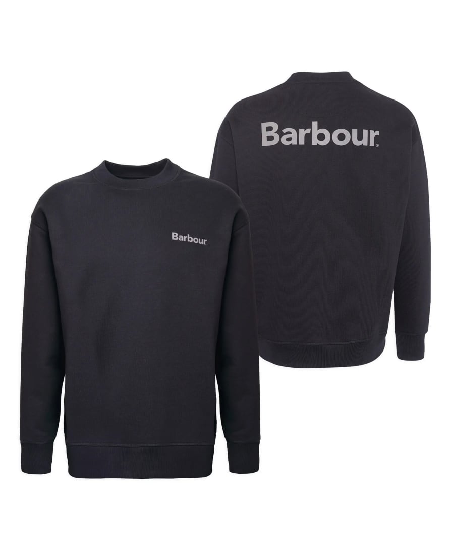 Barbour Barbour Heritage Plus Nicholas Sweatshirt Black