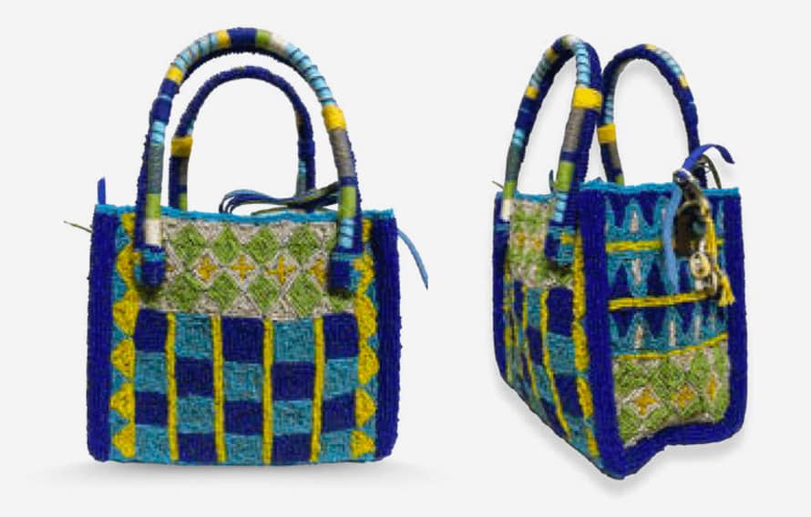 Imayin Bags Heliconia Bag In Turquoise