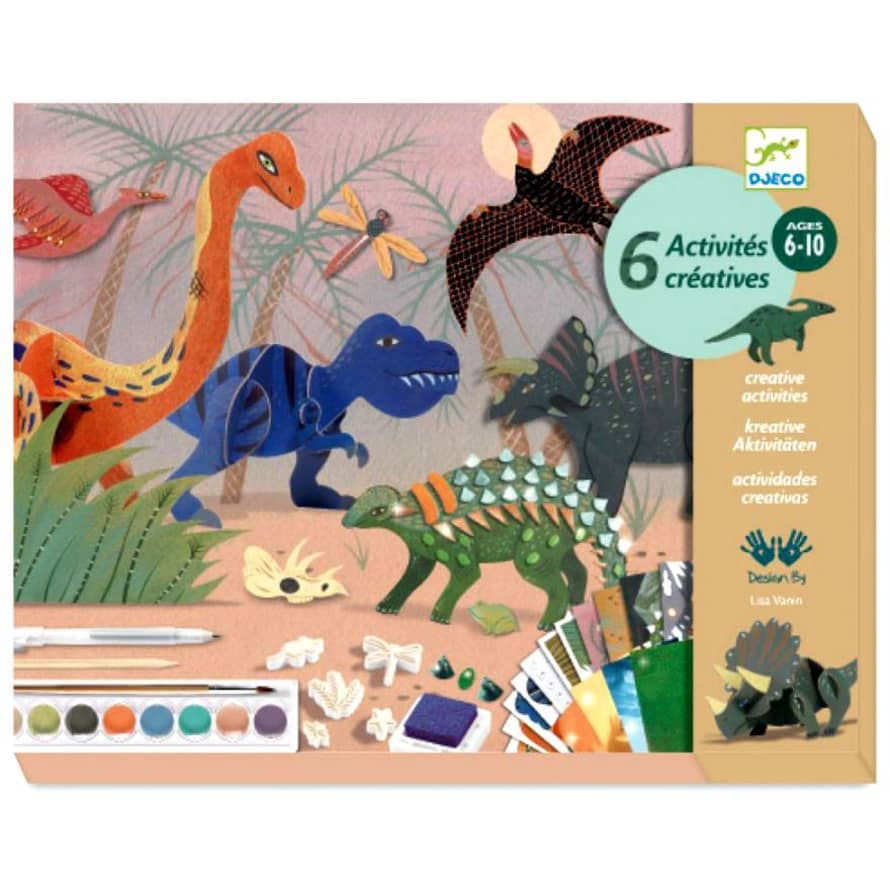 Djeco  Set Multi Attività - Dinosauri