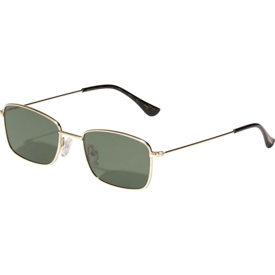 Pilgrim Yeider Sunglasses - Green/Gold