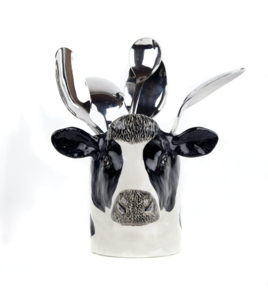 Quail Ceramics Portapenne Quail Designs Friesian Cow