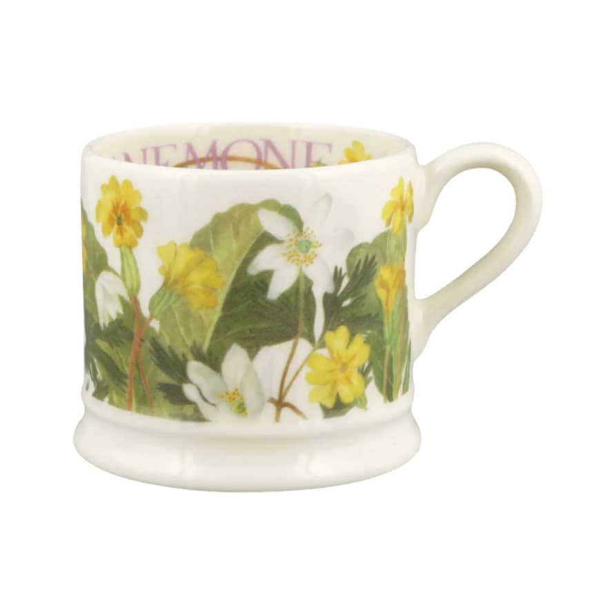 Emma Bridgewater Small Primrose and Wood Anemone Flowers Printed Mug