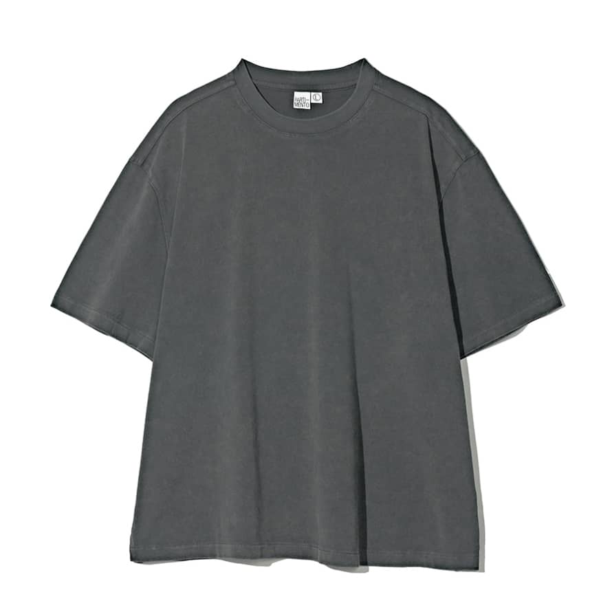 Partimento Vintage Washed Tee in Charcoal