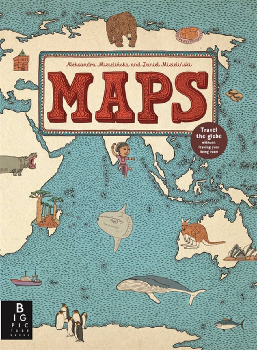Beldi Maison Maps By Aleksandra Mizielinska & Daniel Mizielinski (4 Years +)